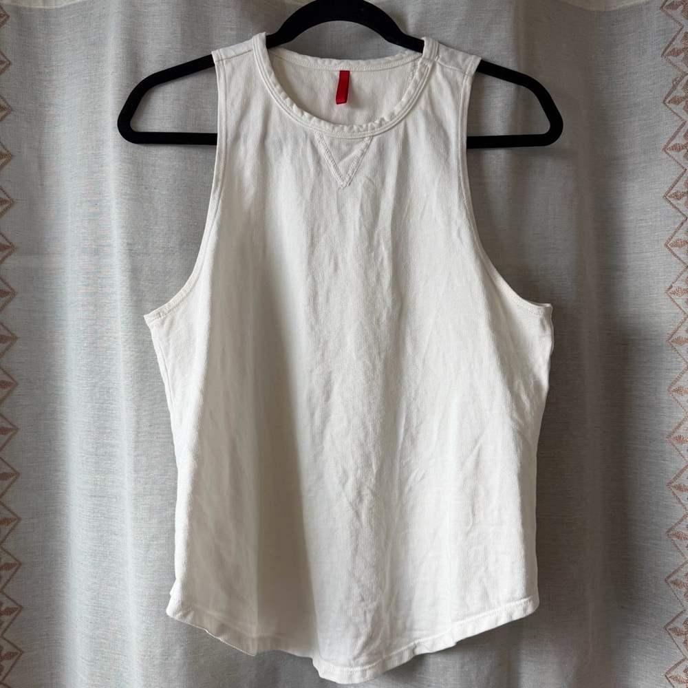 Topo Designs SAMPLE White Tank Top
